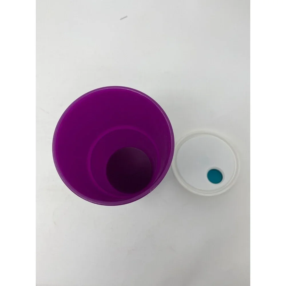 Tupperware‎ Hostess Beach Bright Picnic Totes & Cup Teal & Purple Retro Set